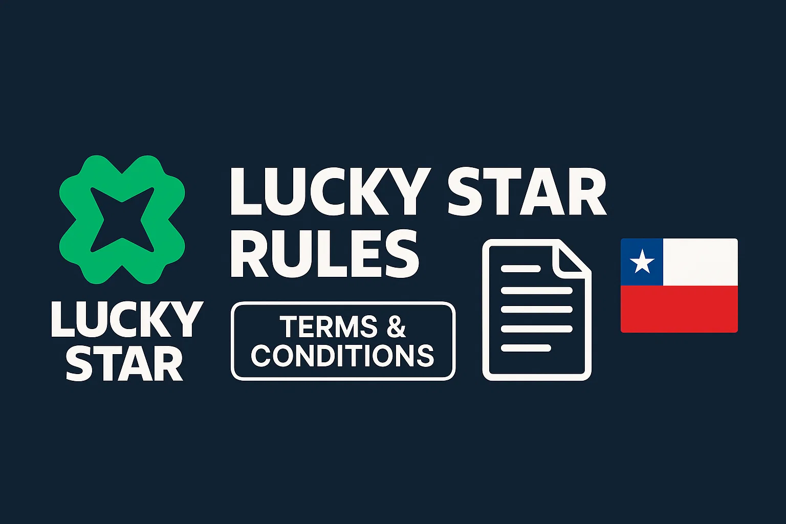 Lucky Star Rules - Terms and Conditions for Online Casino Players in Chile