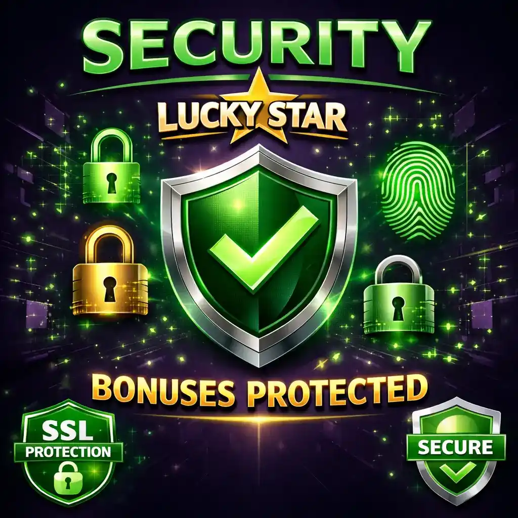 Lucky Star Security - your bonuses are protected